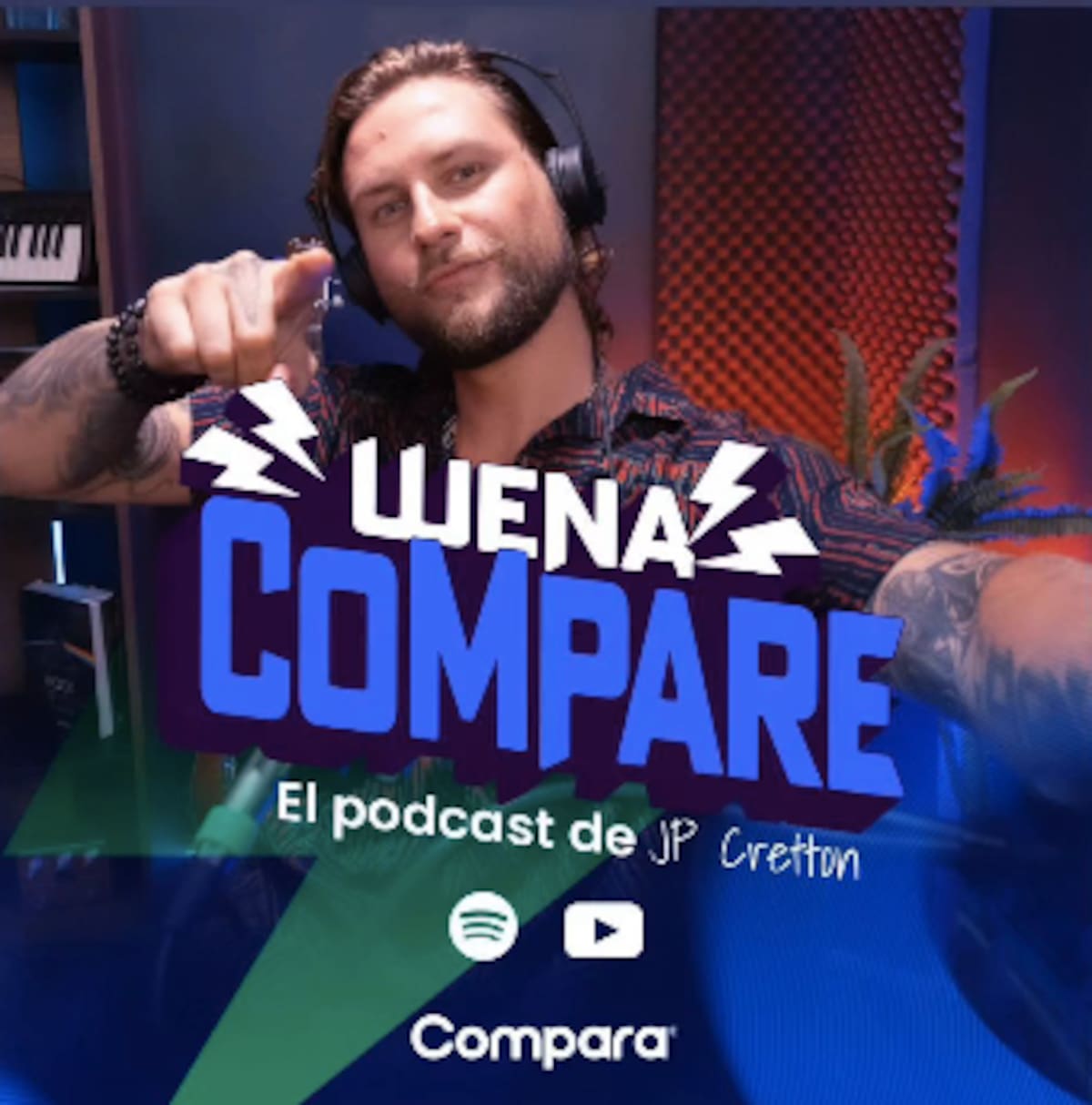 Jean Philippe Cretton estrenará su primer podcast llamado "Wena Compare".