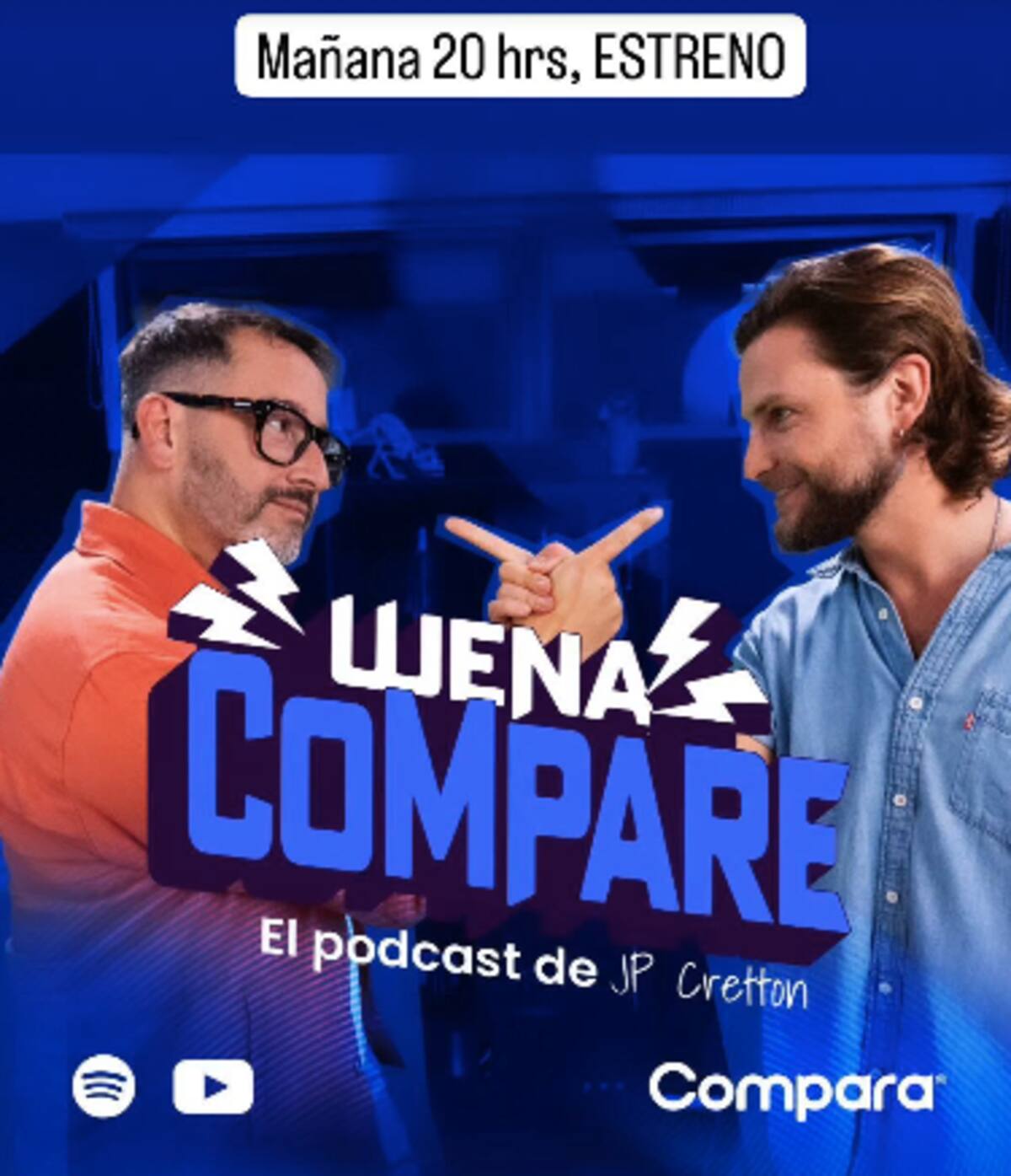 El primer invitado al podcast de Jean Philippe Cretton será Eduardo Fuentes.