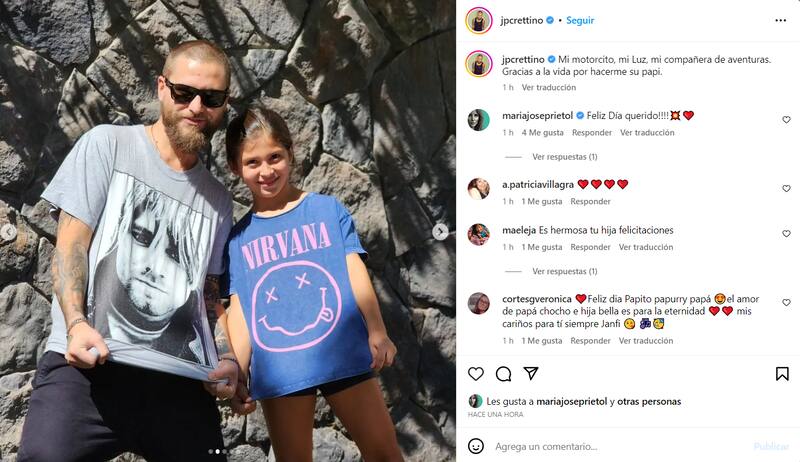 Mensaje de Día del Padre de Jean Philippe Cretton.