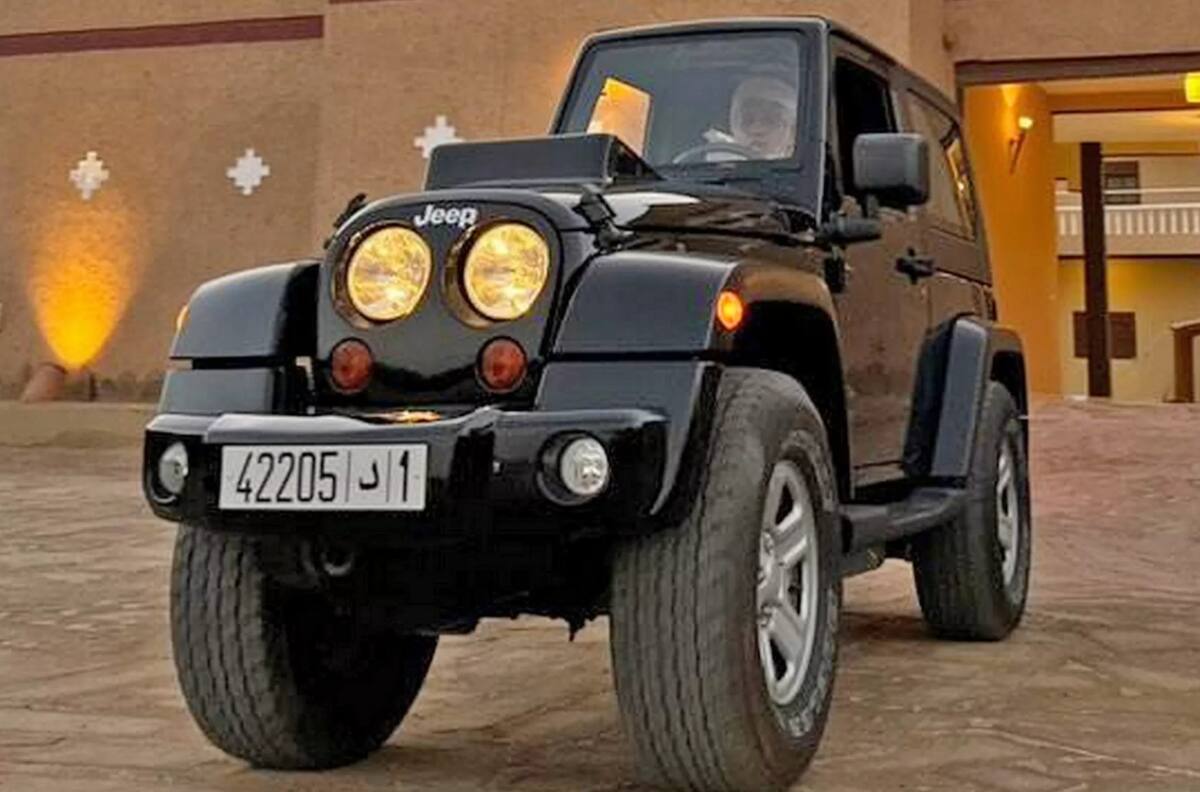 No lo vas a creer: conoce el Jeep Wrangler más delgado del mundo