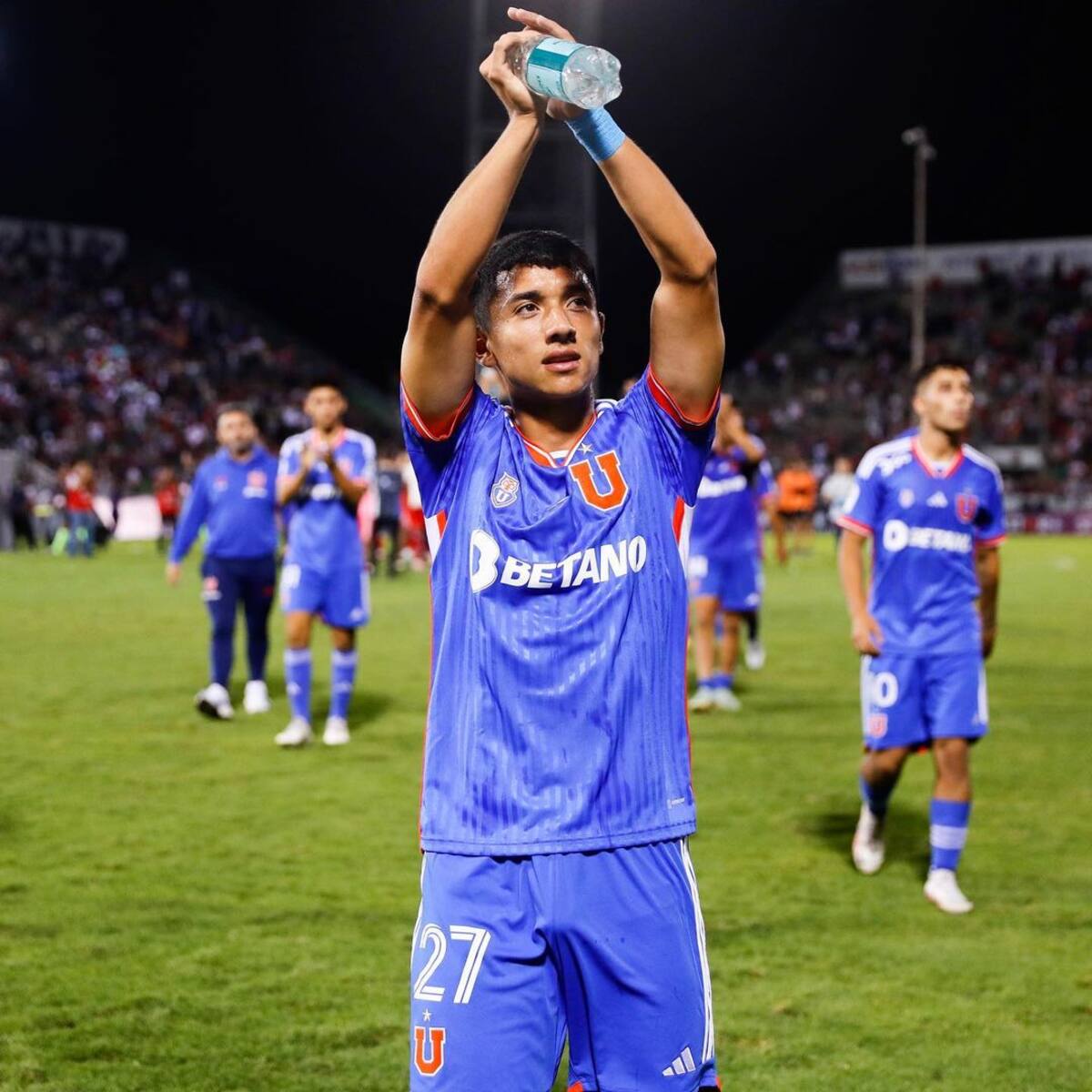 Jeison Fuentealba busca ganarse un puesto en la U.
