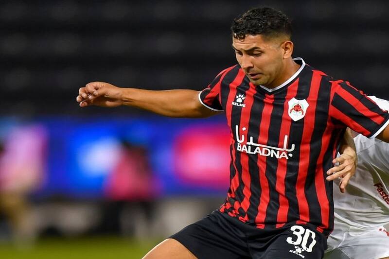 Jeisson Vargas se lución en su debut en el Al-Rayyan de Qatar.