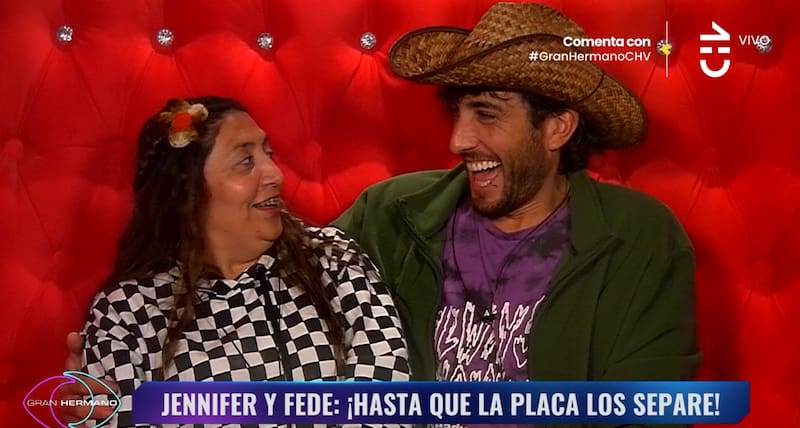 La boda entre Jennifer Galvarini y Federico Farrell en "Gran Hermano" Chile.