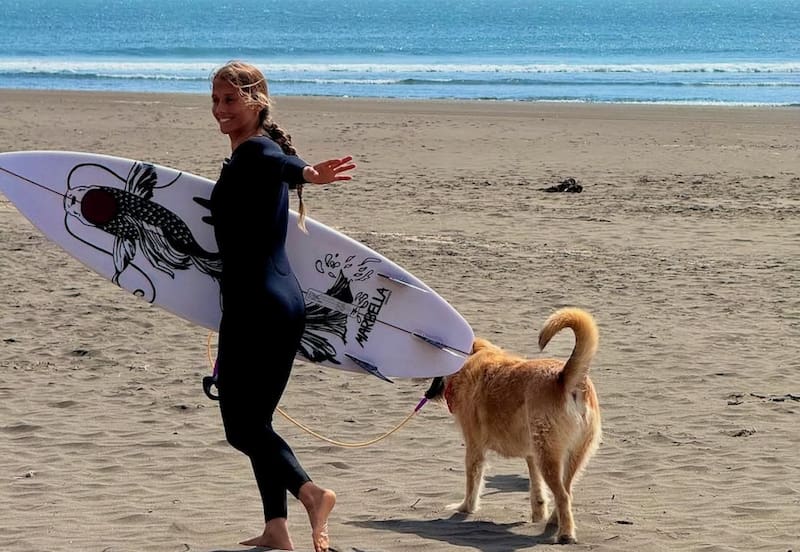 La portuguesa vive en Chile desde 2016, en la zona de Puertecillo. Foto: Instagram @jessicapinto05