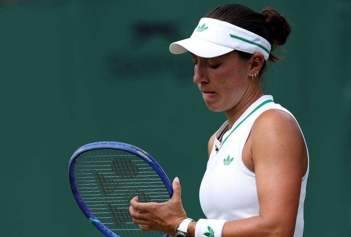 en Wimbledon 2025. Foto: EFE.