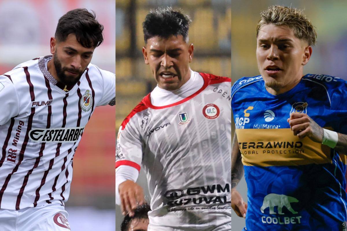 Los tres futbolistas formados en el Estadio Monumental volverán a Colo Colo tras el final de la temporada 2025. Foto: Agencia ATON.