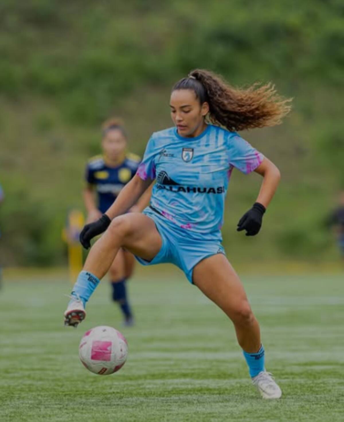 La jugadora acusó insultos xenófobos vividos en el último compromiso contra Deportes Recoleta. FOTO: Instagram jhoagnycontreras