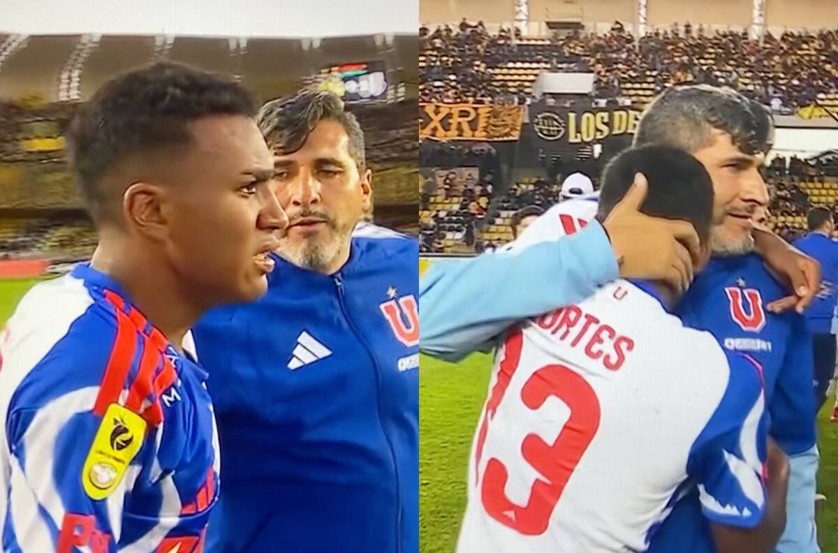 VIDEO | ¡Pelos de punta! Canterano de la U rompió en llanto tras su debut oficial en victoria ante Coquimbo
