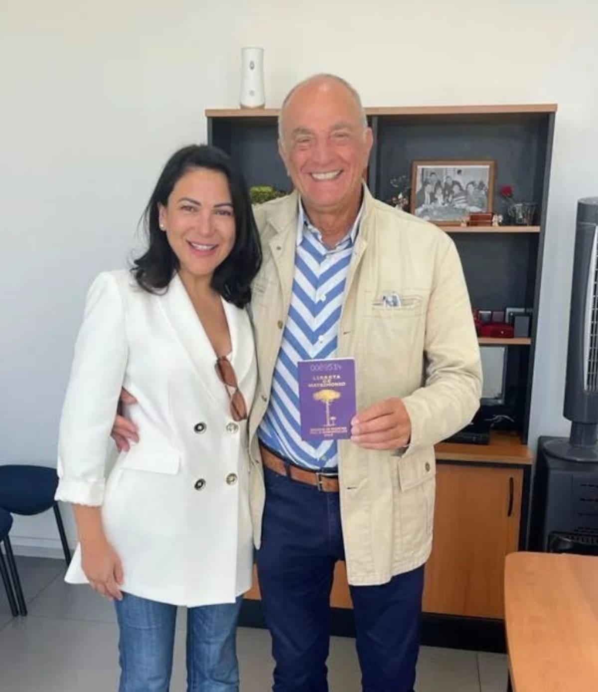 Jimena Fredes y Manuel Massú / Créditos: Instagram