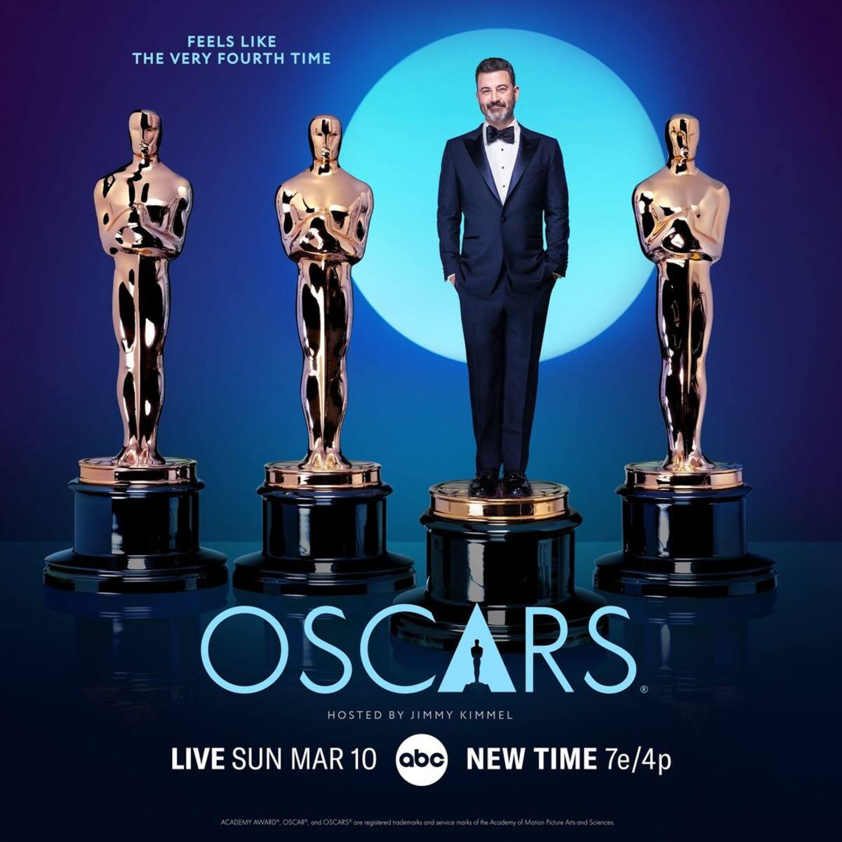 Jimmy Kimmel será el conductor de los Premios Oscar 2024.