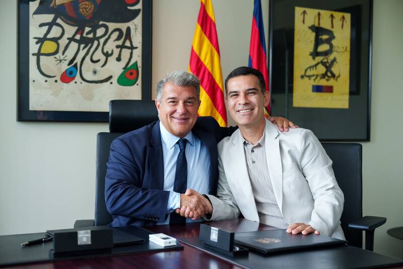Rafa Márquez había renovado hace poco su renovación.(@FCBarcelonaB)