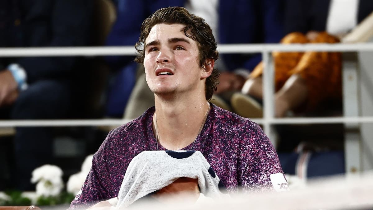 Se acabó el sueño de Joao Fonseca en Roland Garros: eliminado en cuartos de final