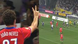 VIDEO | Joao Neves y su doblete de chilenas en el PSG que da la vuelta al mundo