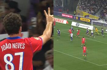 VIDEO | Joao Neves y su doblete de chilenas en el PSG que da la vuelta al mundo