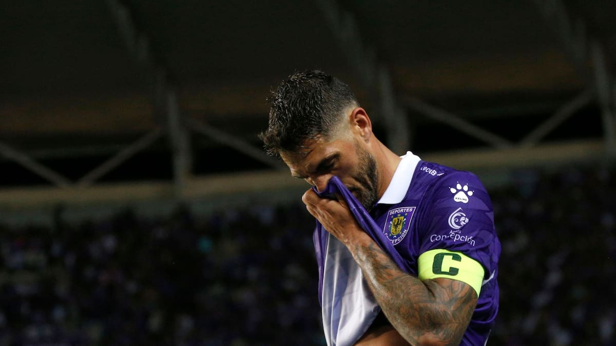 Duro golpe a Concepción: ANFP confirma dos fechas de sanción para Joaquín Larrivey