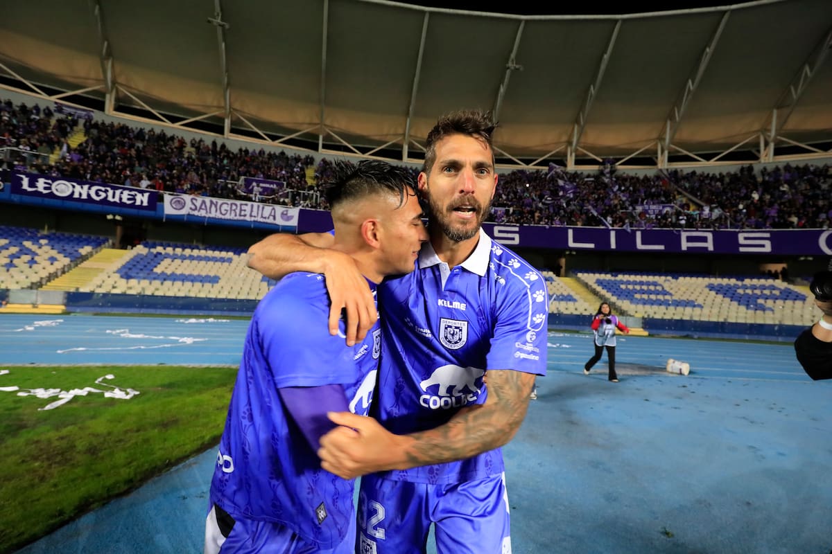 El centrodelantero fue destacado en Italia por su rendimiento con Deportes Concepción en la Liguilla de Ascenso. Crédito. Eduardo Fortes/Photosport