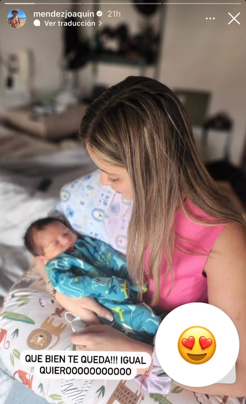 La historia que publicó en Instagram