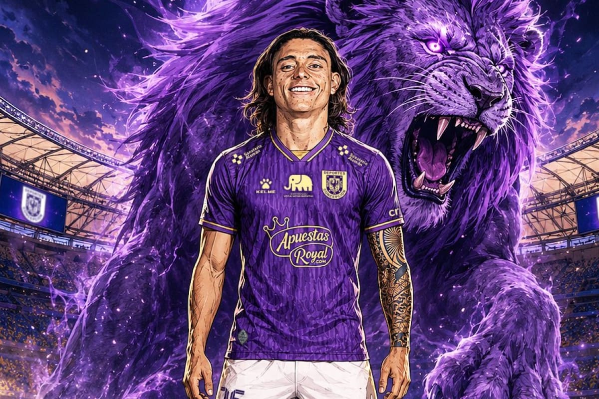 El jugador fue presentado en Deportes Concepción.