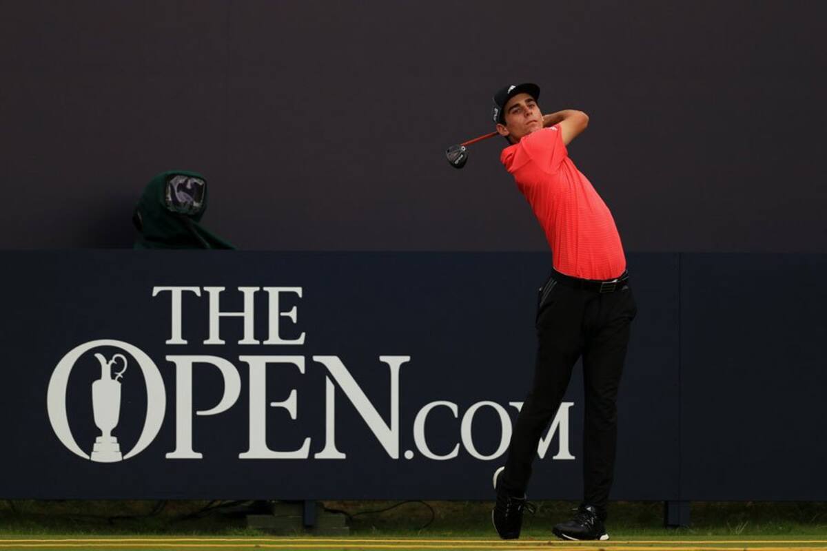 no pudo pasar el corte en el British Open.