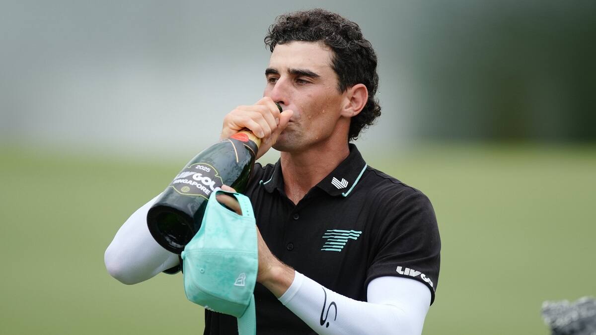 Ha jugado cuatro torneos... y ganó dos. Foto: LIV Golf