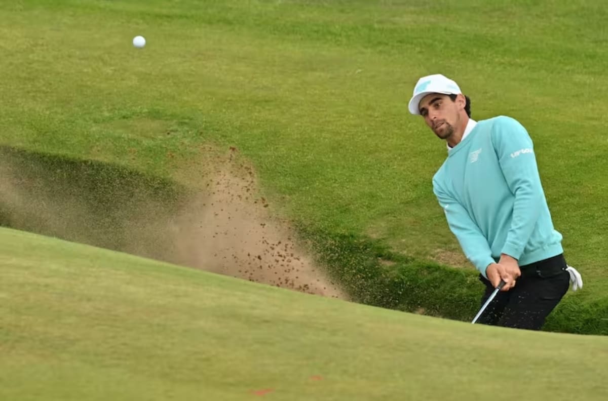 Joaquín Niemann pasa el corte en el The Open: un quíntuple bogey lo puso en aprietos