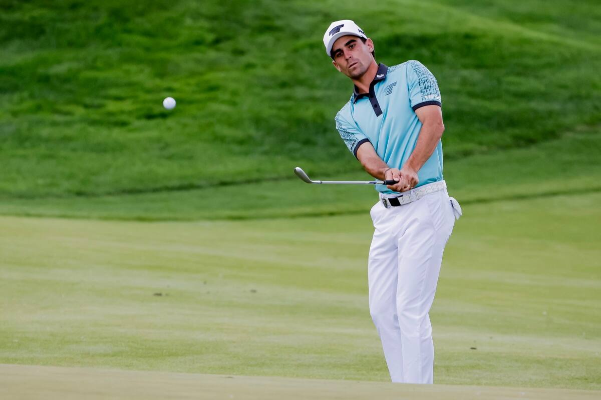 Joaquín Niemann, golfista nacional.