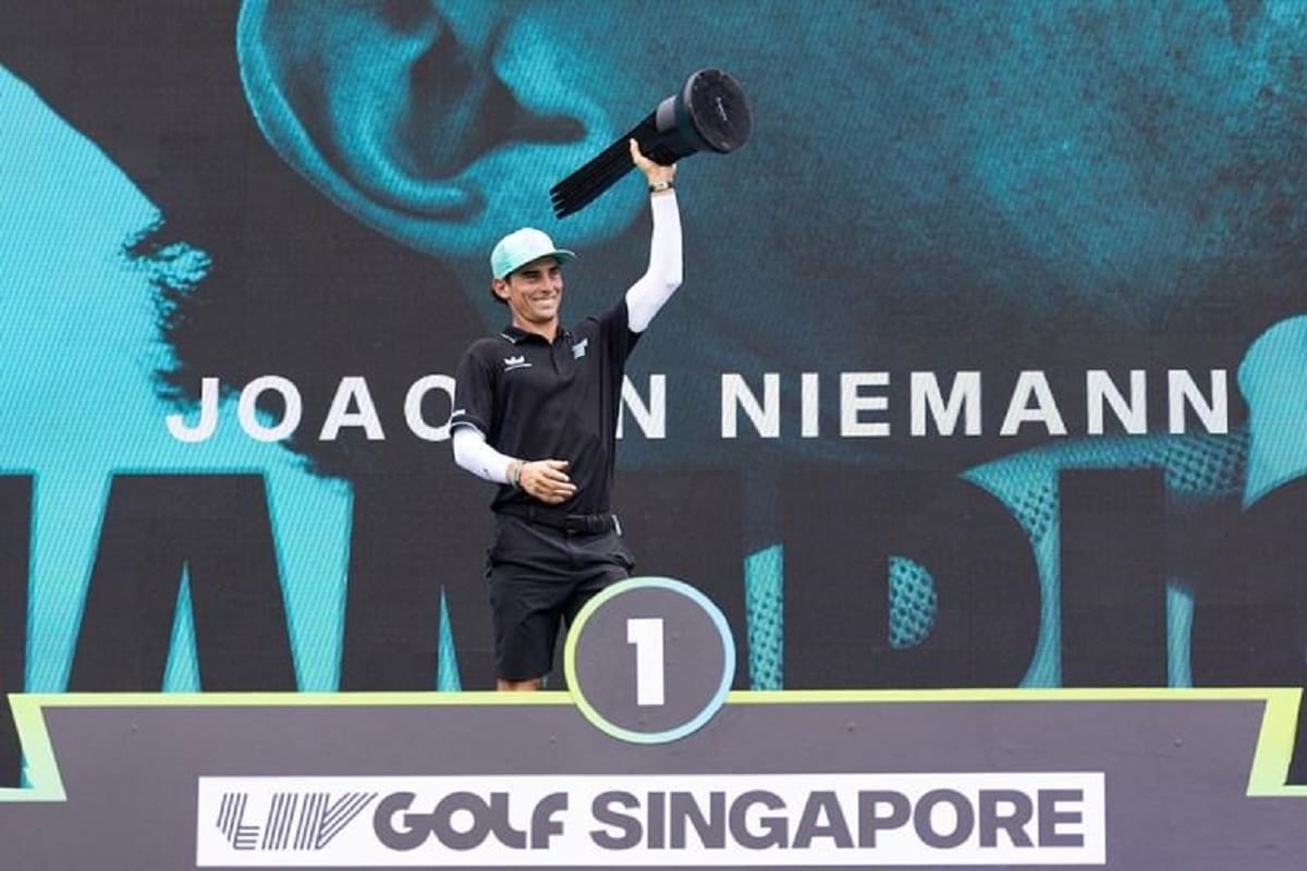 fue campeón en Singapur. Foto: Today's Golfer.