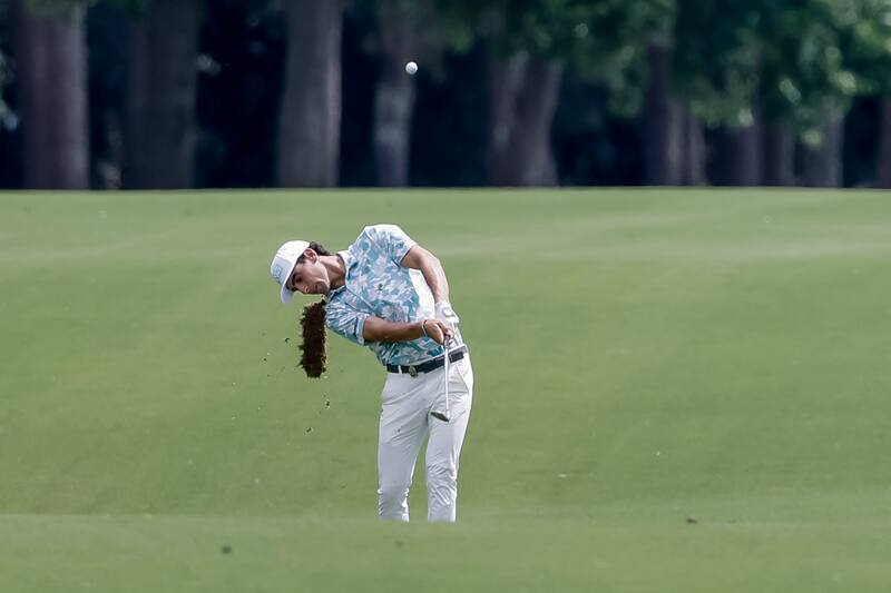 Joaquín Niemann en el PGA Championship. EFE