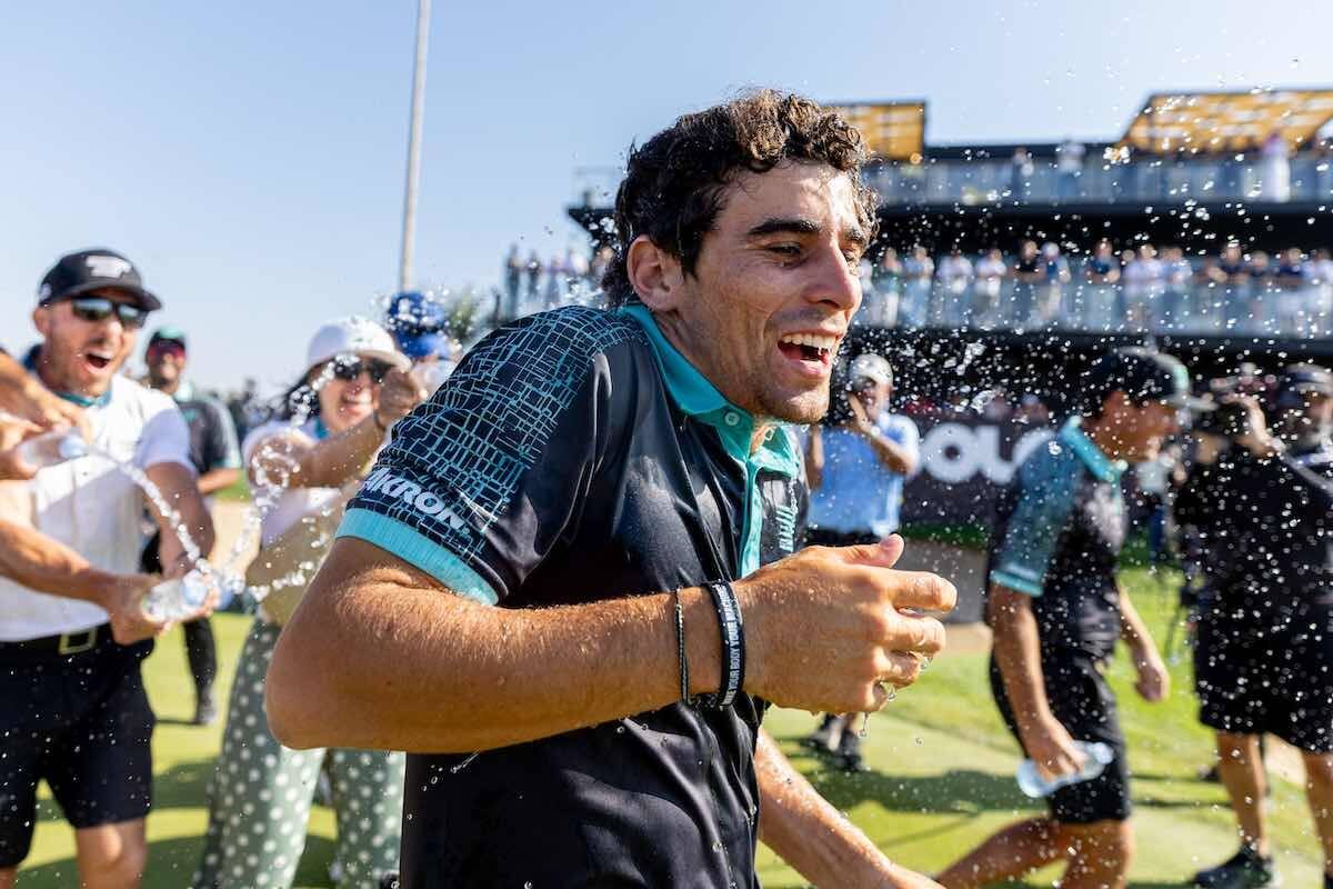 Joaquín Niemann ganó el torneo de Jeddah en el LIV Golf
