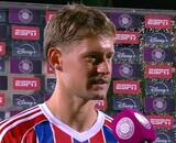 VIDEO | Joaquín Sosa se empapa de Colo Colo tras su debut: “Hay que ganar todo sí o sí”