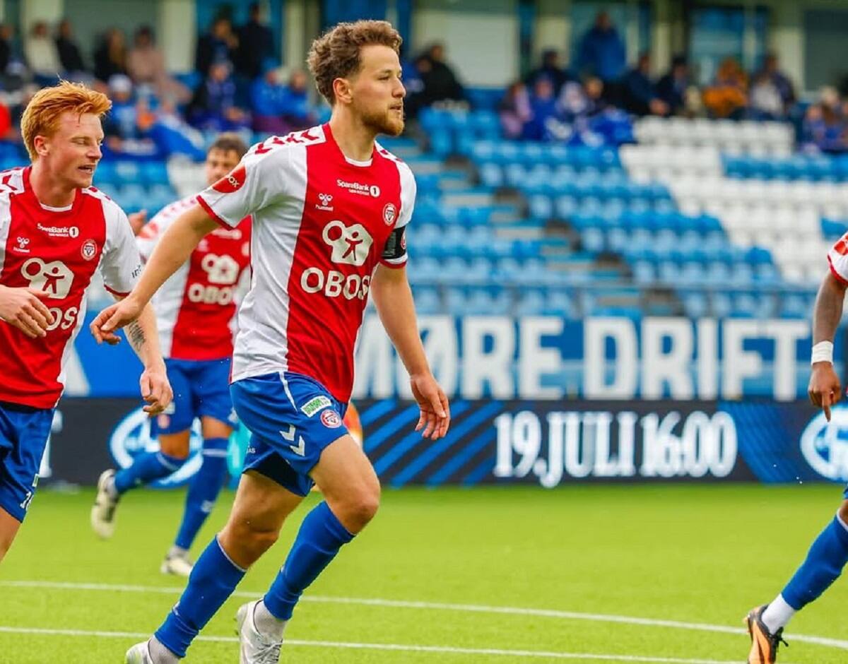 , delantero chileno en Noruega. Foto: Instagram
