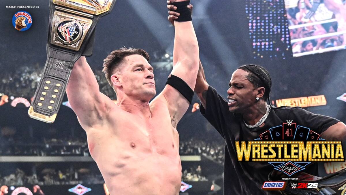 Derrotó a Cody Rhodes y se transformó en campéón indiscutible de la WWE. Foto: WWE.