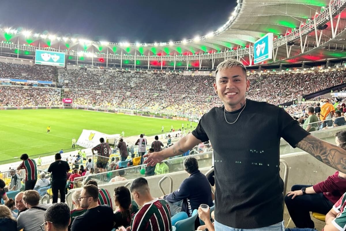 El jugador en el Maracaná.