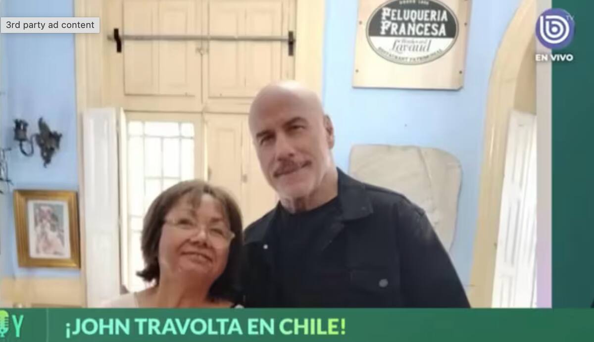 El actor visitó la Peluquería Francesa.