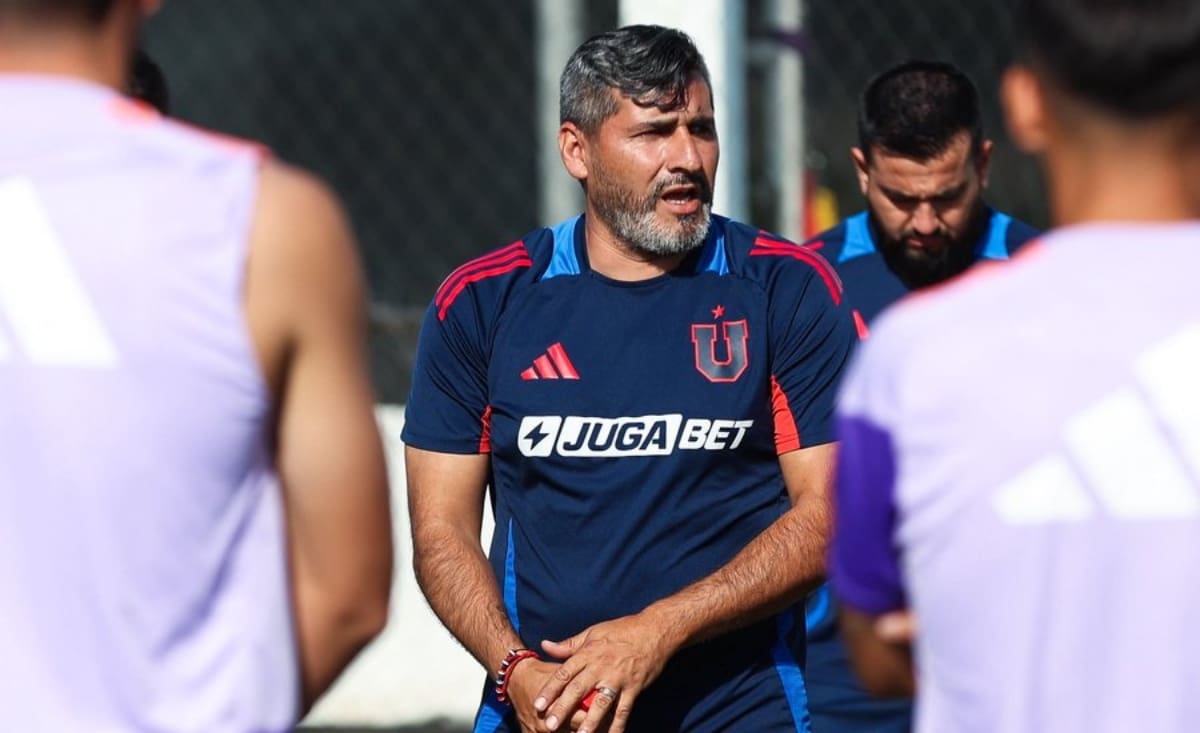 asumirá como DT para el partido del sábado ante Coquimbo Unido. Foto: @udechileoficial.