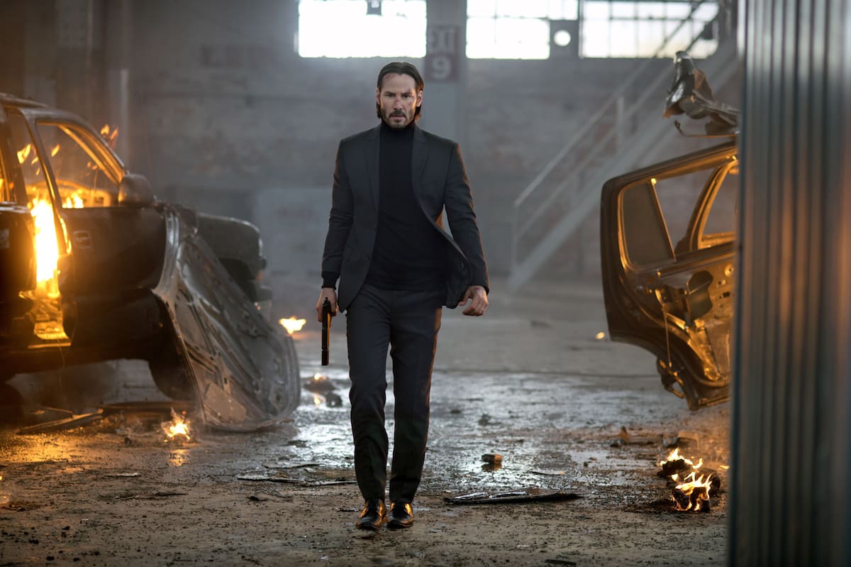 Keanu Reeves se luce en la película tendencia en nteflix