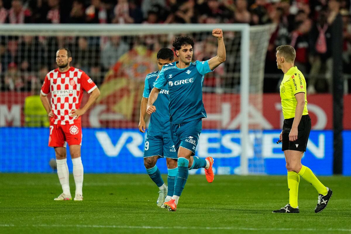 Johnny Cardoso, jugador del Real Betis. EFE