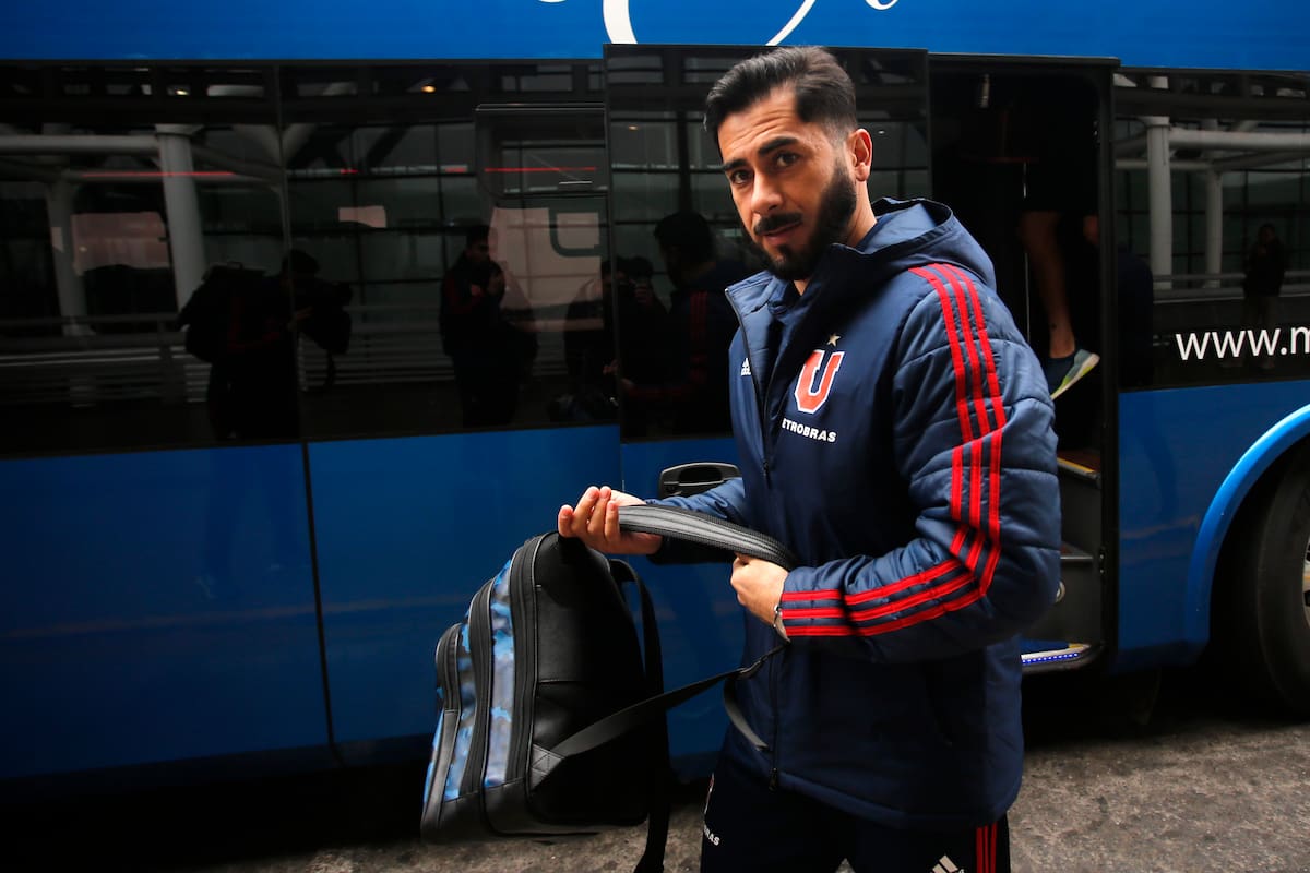 El exjugador en su paso por la U. Foto: Agencia Aton.