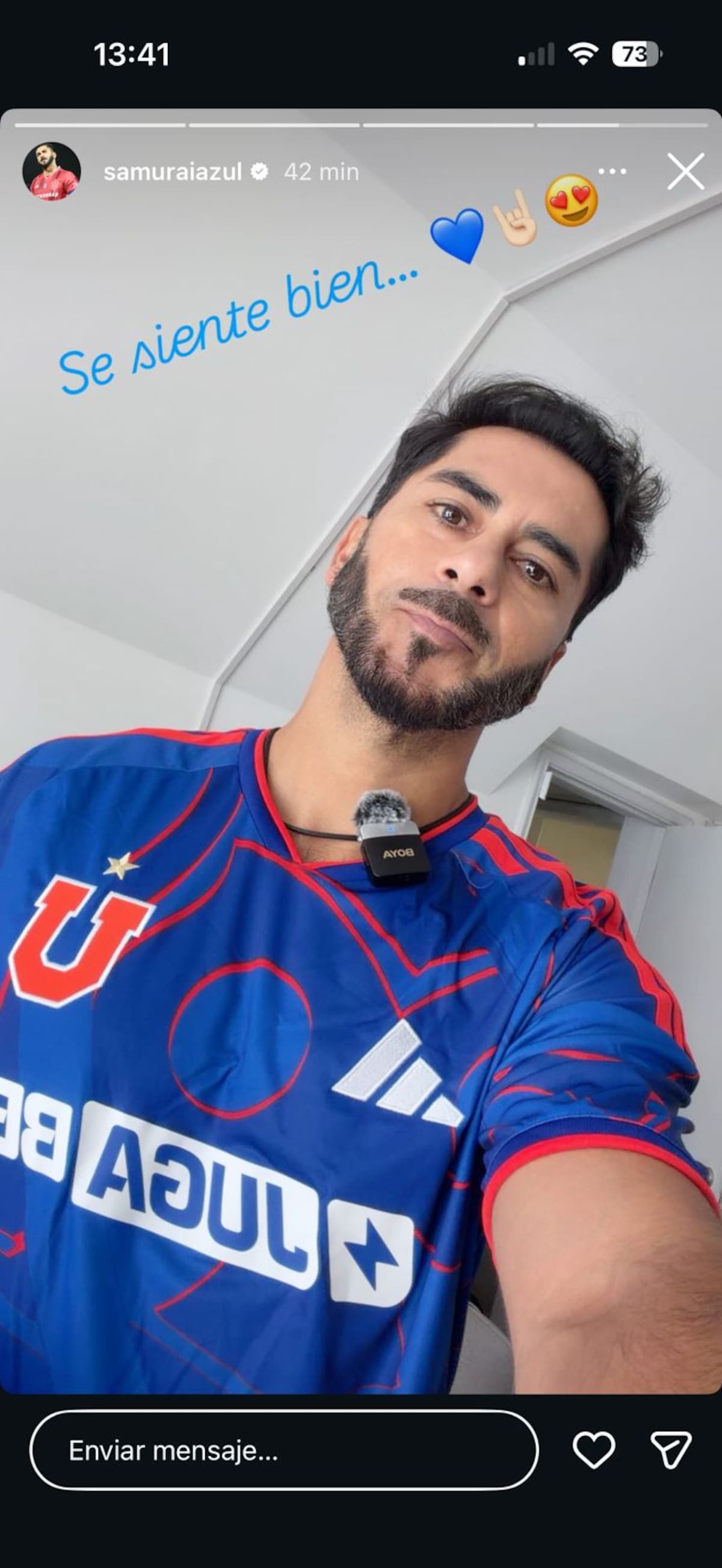 La publicación del portero tras salida de Michael Clark.