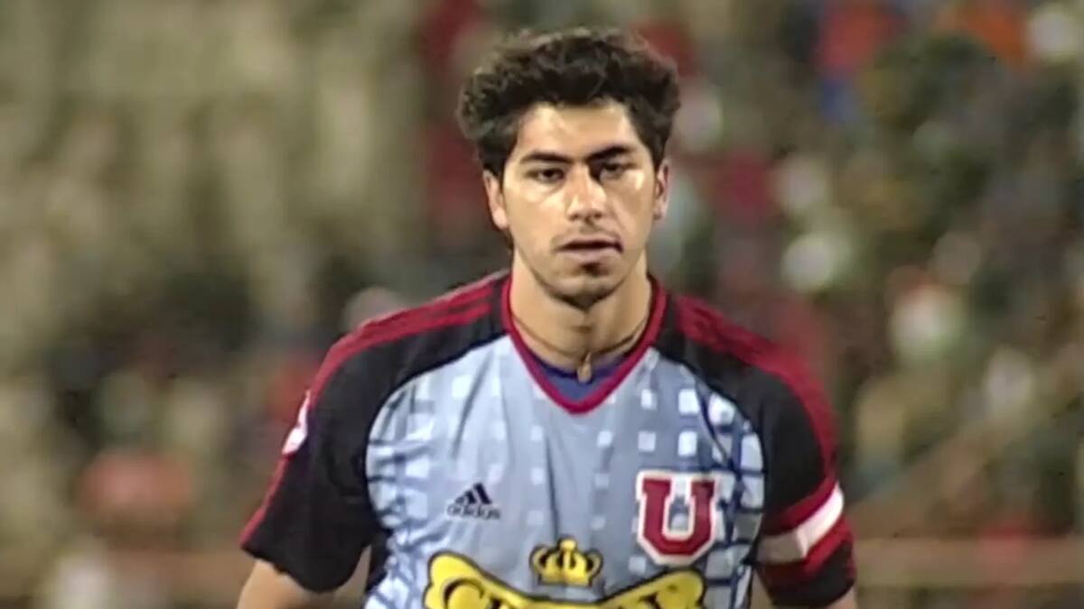 Portero de Universidad de Chile en la temporada 2004. Foto: Captura TV.