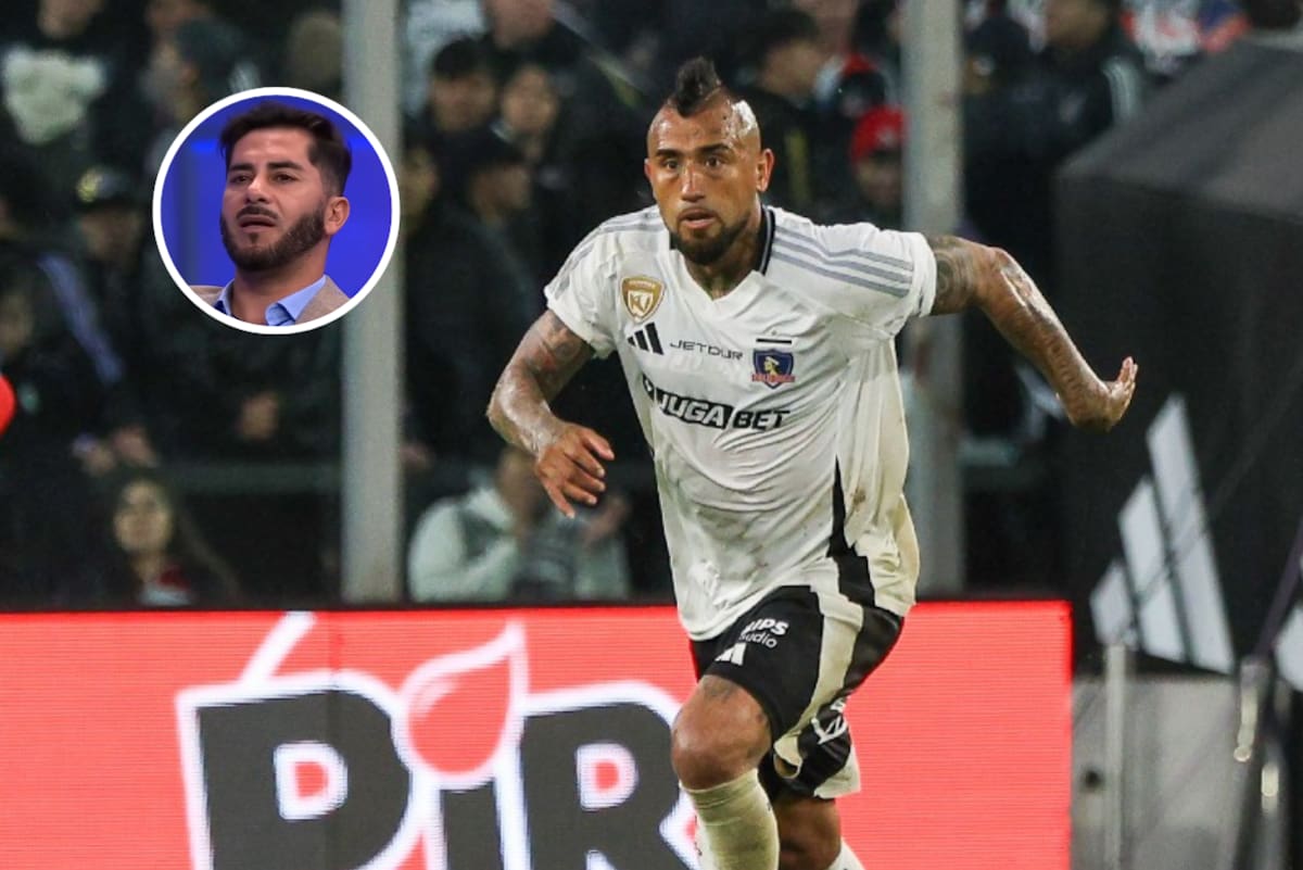 se refirió al rendimiento de Arturo Vidal ante Iquique. Foto: Felipe Escobedo.