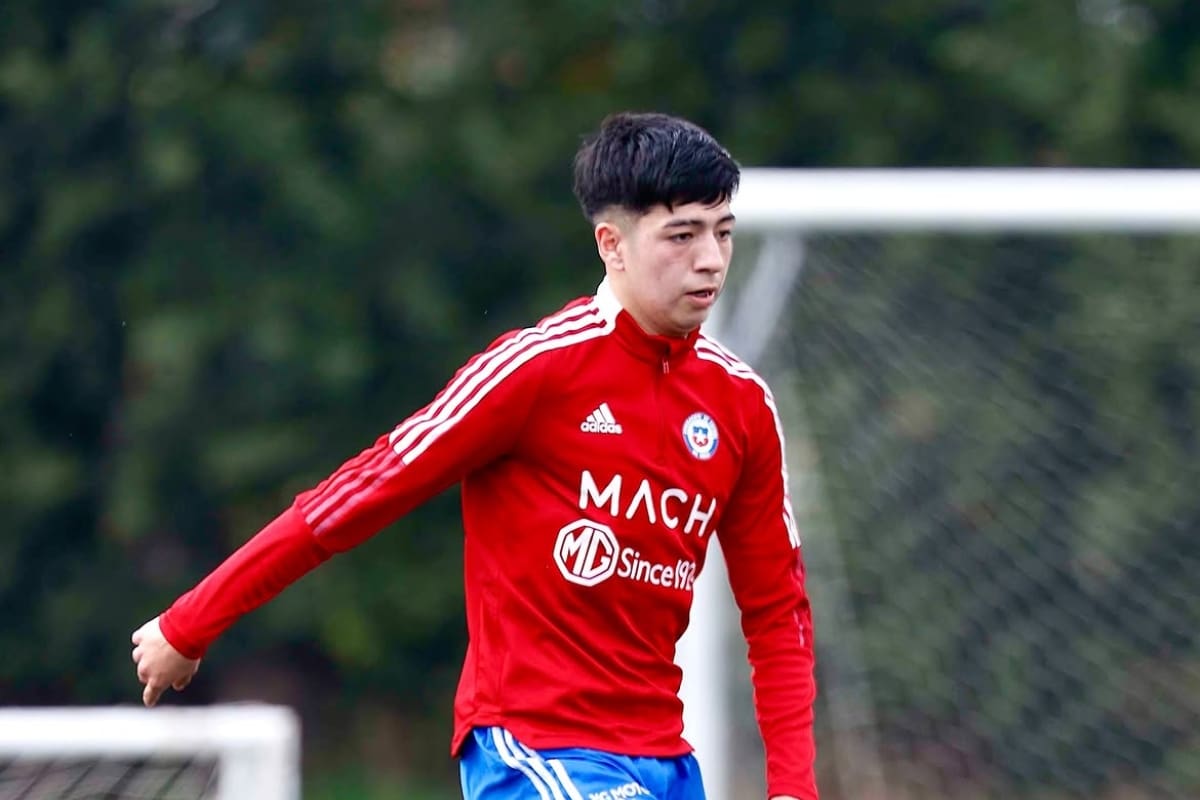 El futbolista de Independiente en La Roja Sub-17