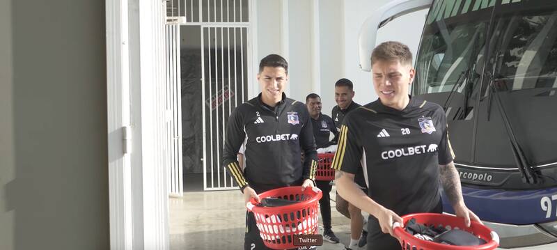 Jonathan Villagra viajó a Colombia con el plantel de Colo Colo.
