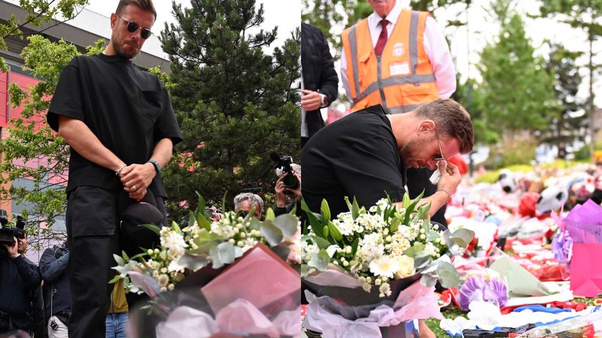 Emotivas imágenes: Jordan Henderson se quiebra en la despedida de Diogo Jota