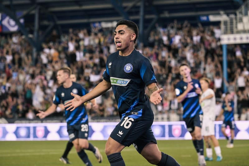 El delantero en Orenburg. Foto: Orenburg FC.