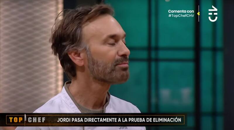Jordi Castell pasó directo a la prueba de eliminación en "Top Chef VIP".