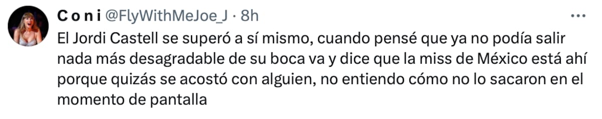Jordi Castell se llenó de críticas.