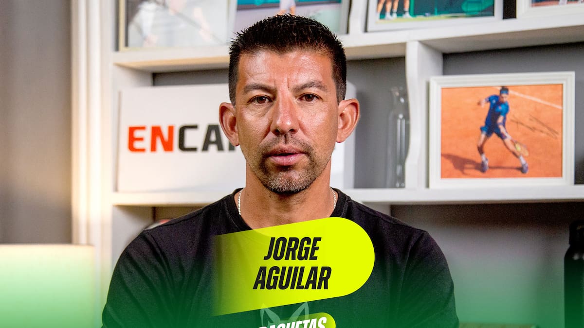 Jorge Aguilar en Raquetas y Palas