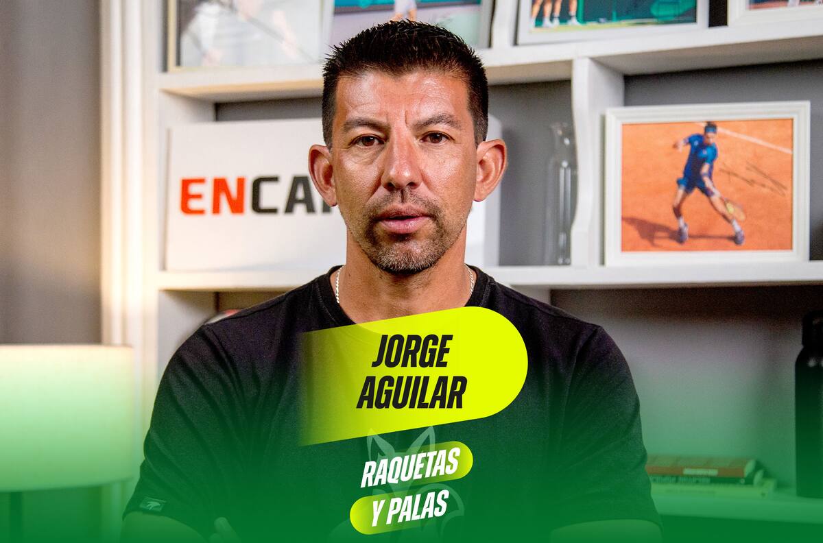 Jorge Aguilar en Raquetas y Palas