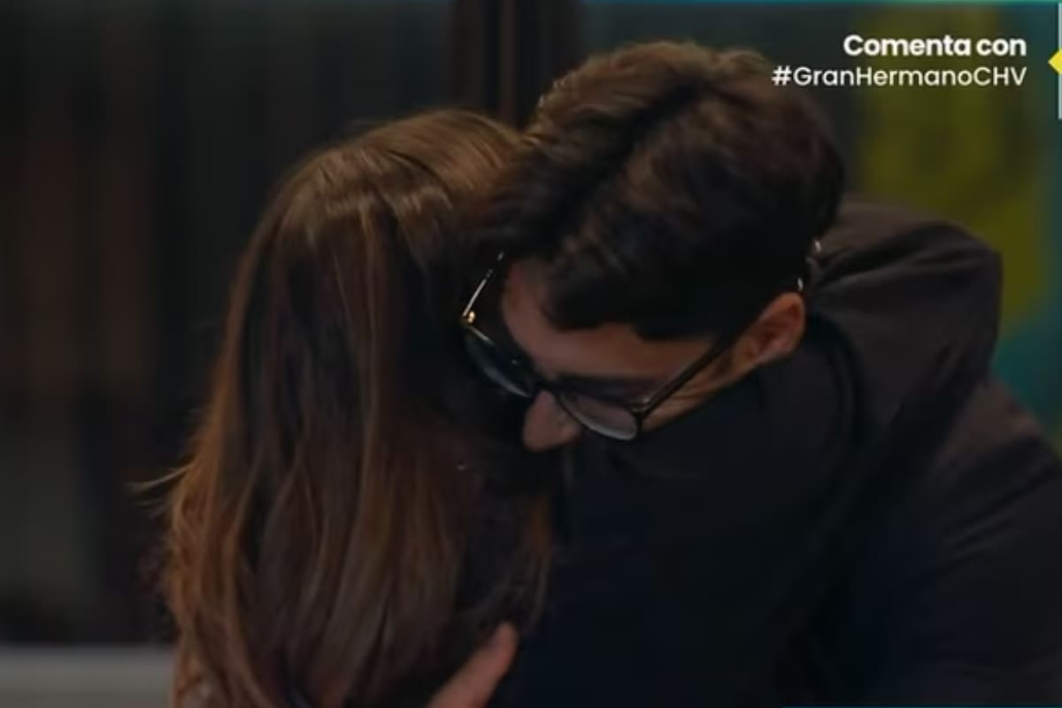 El esperado reencuentro de Jorge Aldoney y su expareja, Stephanie Arancibia, al interior de "Gran Hermano" Chile.